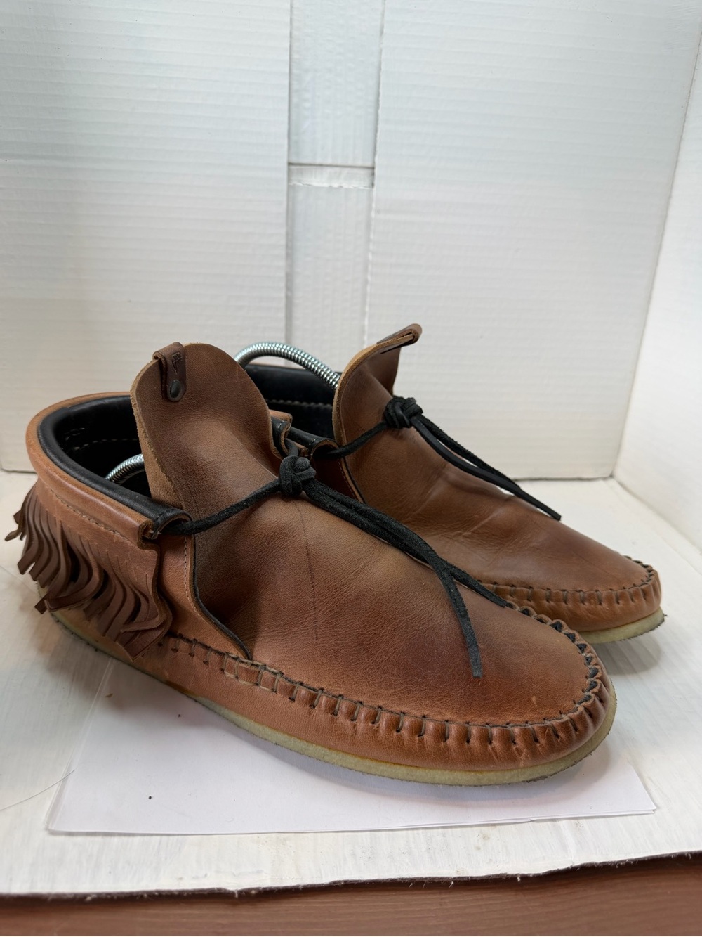 Ken Diamond Koko moccasins made in Canada Visvim sz 9
